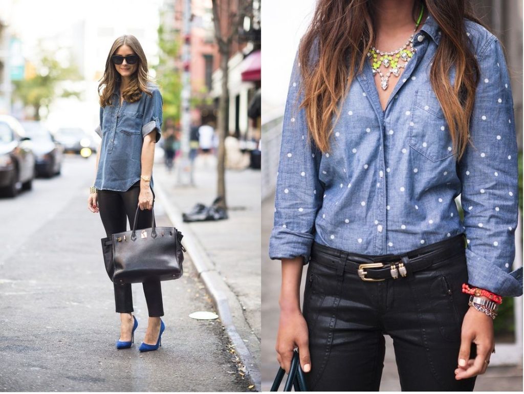 Con estilo en camisas